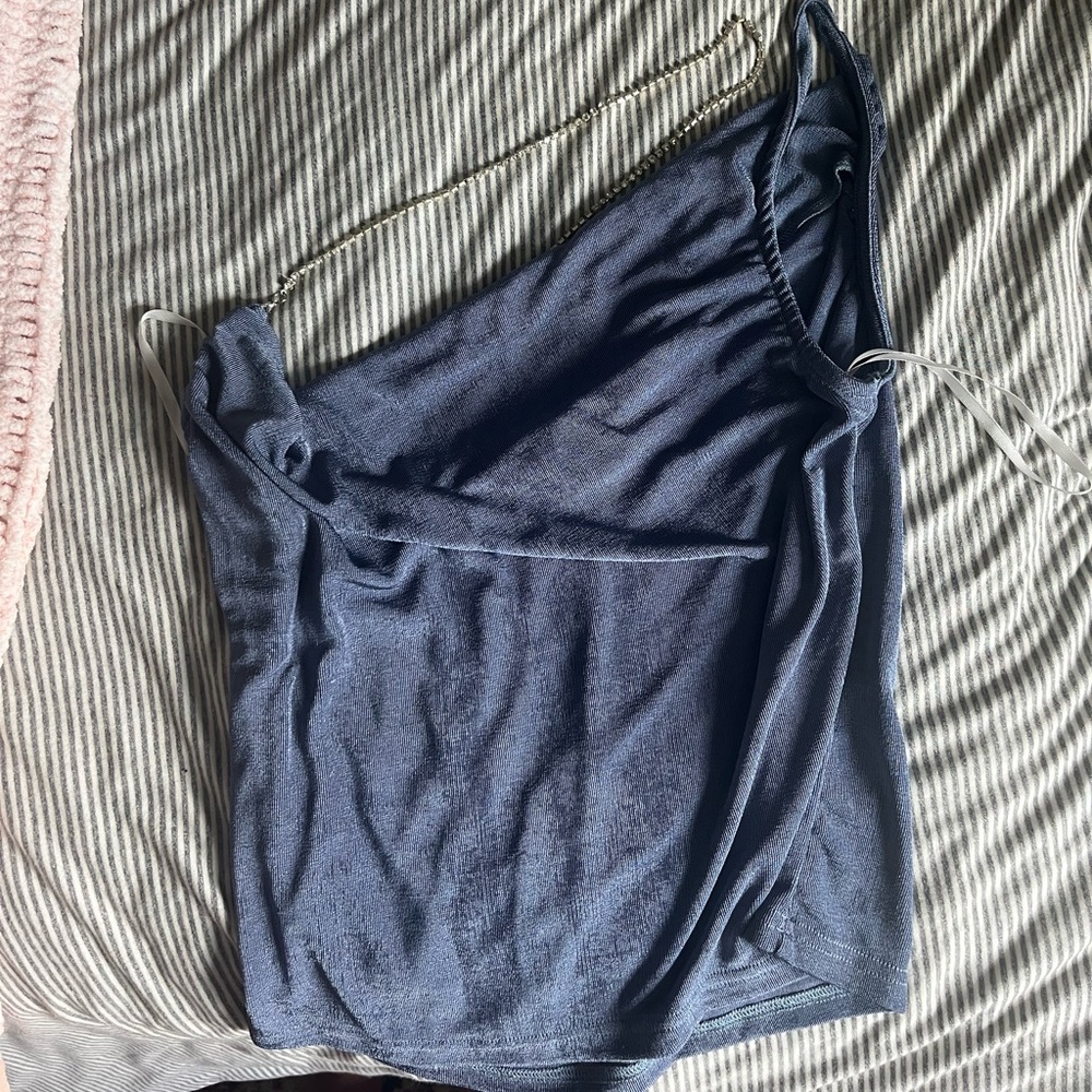 one shoulder tank